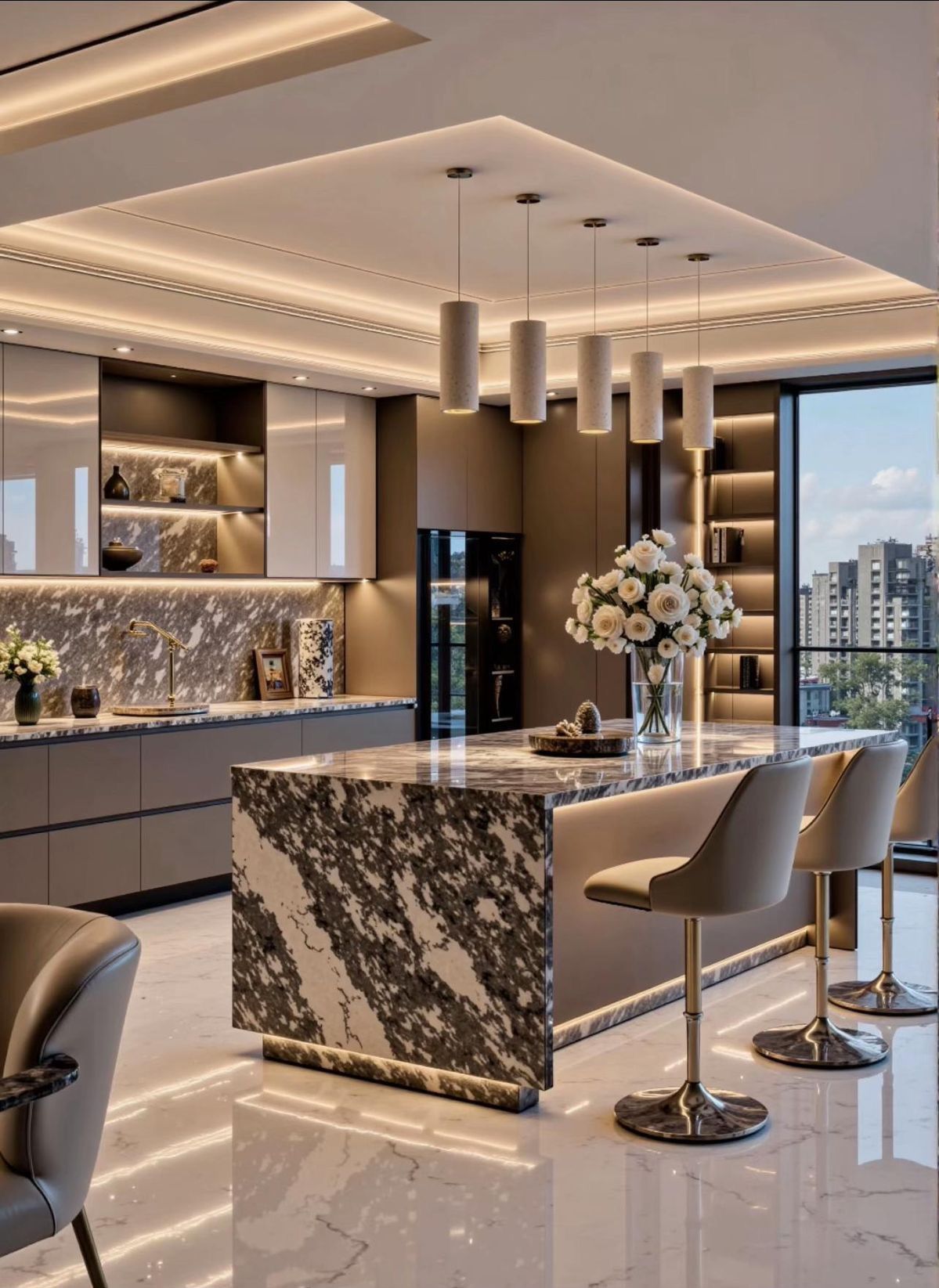 Cozinha de Alto Desempenho e Luxo